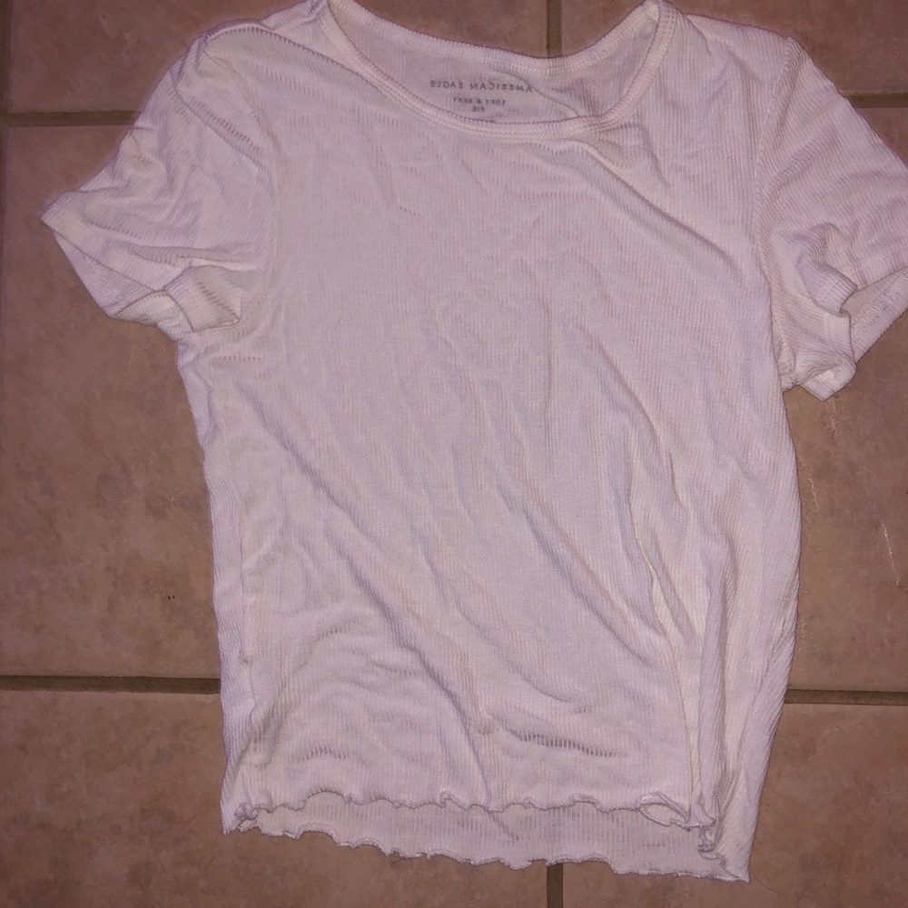 American eagle "soft and sexy" ribbed t-shirt